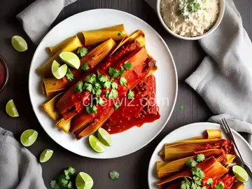 Red Chile Pork Tamales