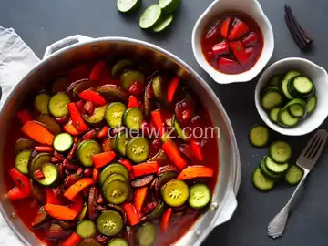 Red-Hot Cinnamon Pickles