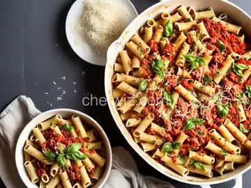 Red Pesto Rigatoni