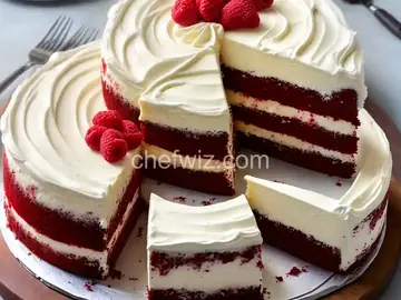 Red Velvet Cheesecake Cake