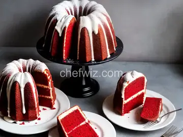 Red Velvet Cream Cheese Bundt Cake