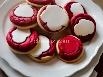 Red Velvet Sugar Cookies
