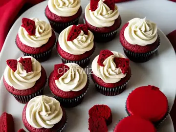 Red Velvet Vampire Cupcakes