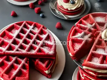 Red Velvet Waffles