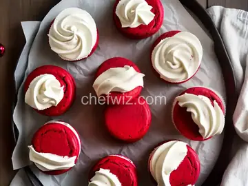 Red Velvet Whoopie Pies