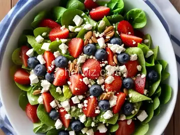 Red, White and Blue Salad