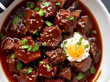 Red-Wine-Braised Oxtails