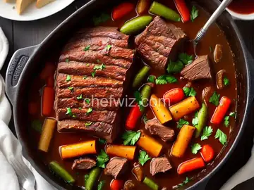 Red-Wine Pot Roast with Porcini