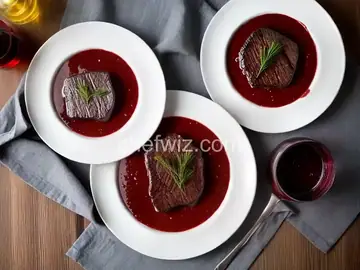 Red Wine Reduction Steak Sauce
