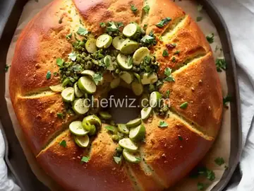 �Ree Drummond's Olive Cheese Bread�
