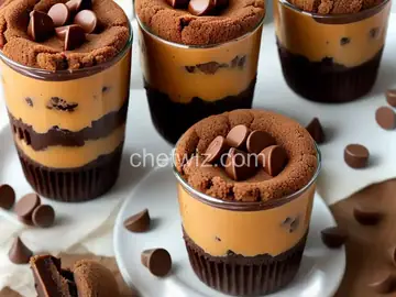 Reese's Cup Pudding Shots