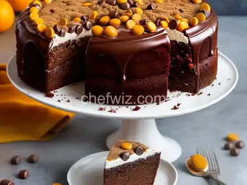 Reese's Explosion Cake