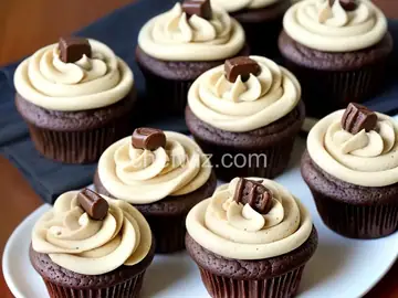 Reese's Stuffed Cupcakes