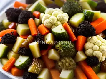 Refrigerator Pickles: Cauliflower, Carrots, Cukes, You Name It