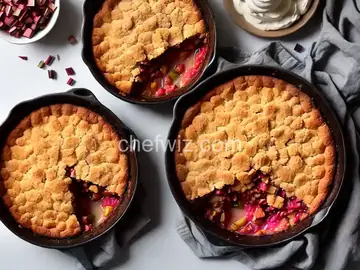 Rhubarb Cobbler