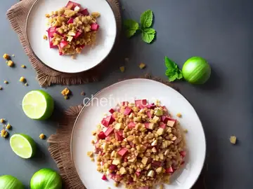 Rhubarb Crunch