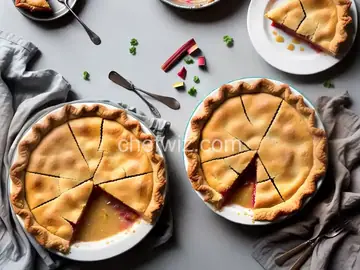 Rhubarb Custard Pie