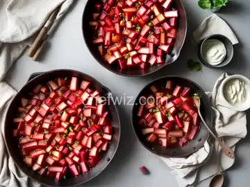 Rhubarb Simple Syrup