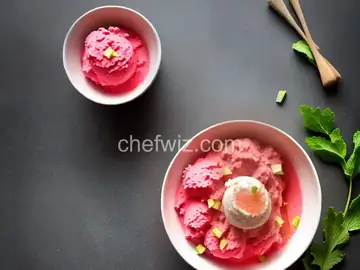Rhubarb Sorbet