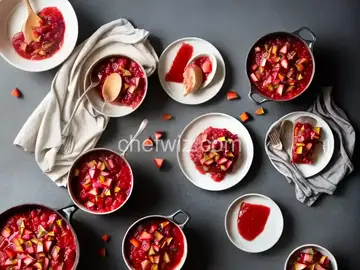 Rhubarb Strawberry Jam
