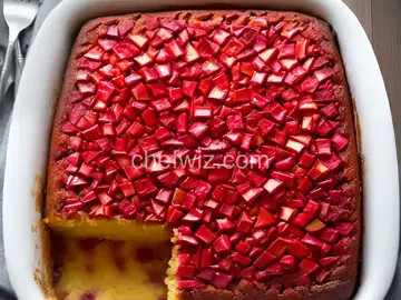 Rhubarb Upside Down Cake