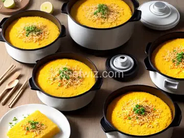 Rice Cooker Super Cheesy Polenta