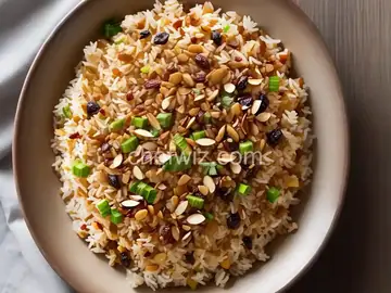 Rice with Almonds and Raisins