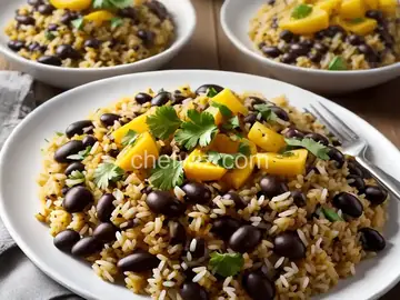 Rice with Black Beans