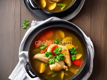 Rich Chicken Stock