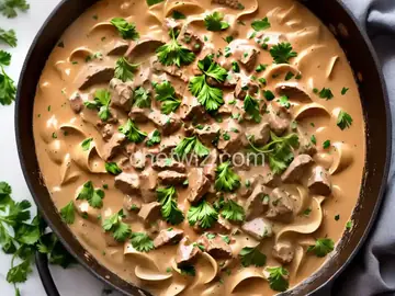 Rich and Creamy Beef Stroganoff