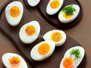 Rich and Exquisite! Onigiri with Seasoned Soft-Boiled Eggs