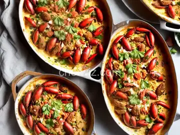 Richard and Suzanne's Louisiana Crawfish Pasta