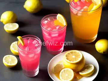 Rico's Passionate Pink Honey Lemonade
