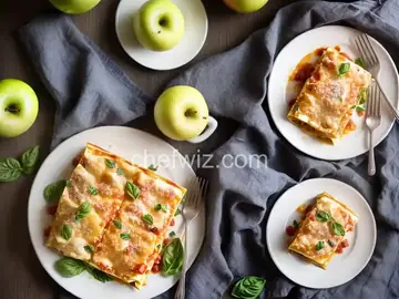 Ricotta Apple Lasagna