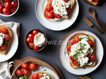 Ricotta Toast with Bacon and Tomato