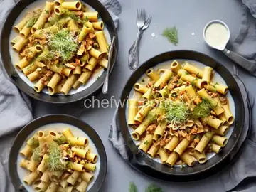 Rigatoni With Fennel and Anchovies