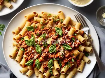 Rigatoni al Segreto (Rigatoni with Secret Sauce)