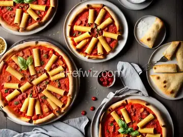 Rigatoni with Pizza Accents