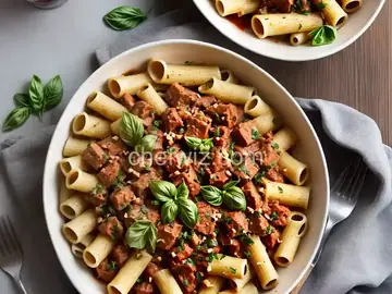 Rigatoni with Spicy Calabrese-Style Pork Rag√π