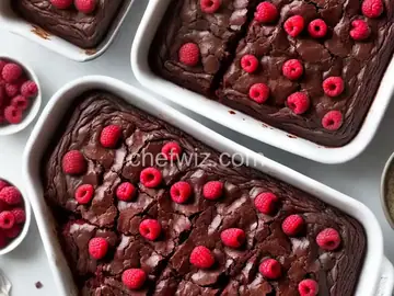 Righteous Raspberry Brownies