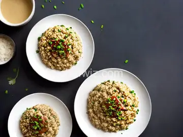 Risotto with Duck and White Balsamic Vinegar