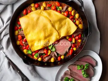 Roast Beef Omelette