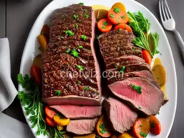Roast Beef Tenderloin  with Horseradish Cream