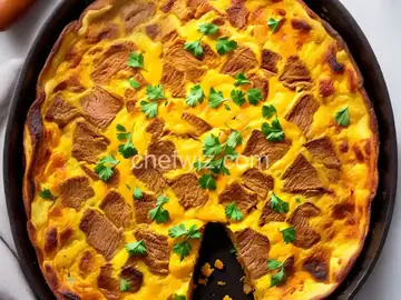 Roast Beef and Cheddar Frittata