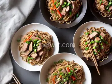 Roast Pork Lo Mein