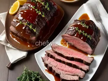 Roast Prime Rib with Thyme Au Jus