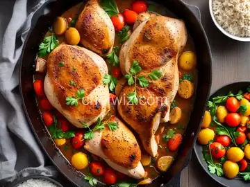 Roast Provençal Chicken