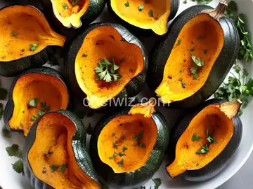 Roasted Acorn Squash Halves