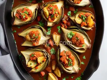 Roasted Artichoke Hearts Provencal