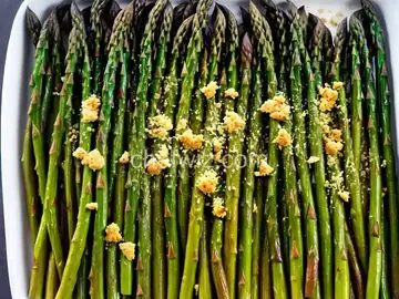 Roasted Asparagus With Garlic